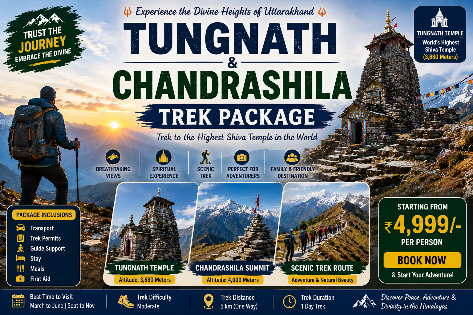 Tunganath And Chandrashila Trek Package